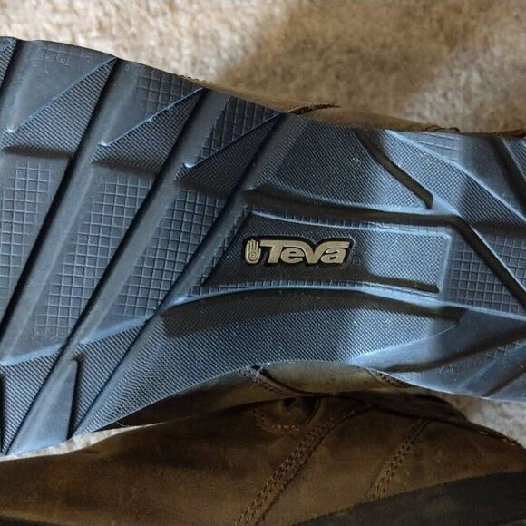 Teva De La Vina Boots Women's Size 9 Brown Waterproof Leather Buckle Tall Riding - Picture 13 of 16